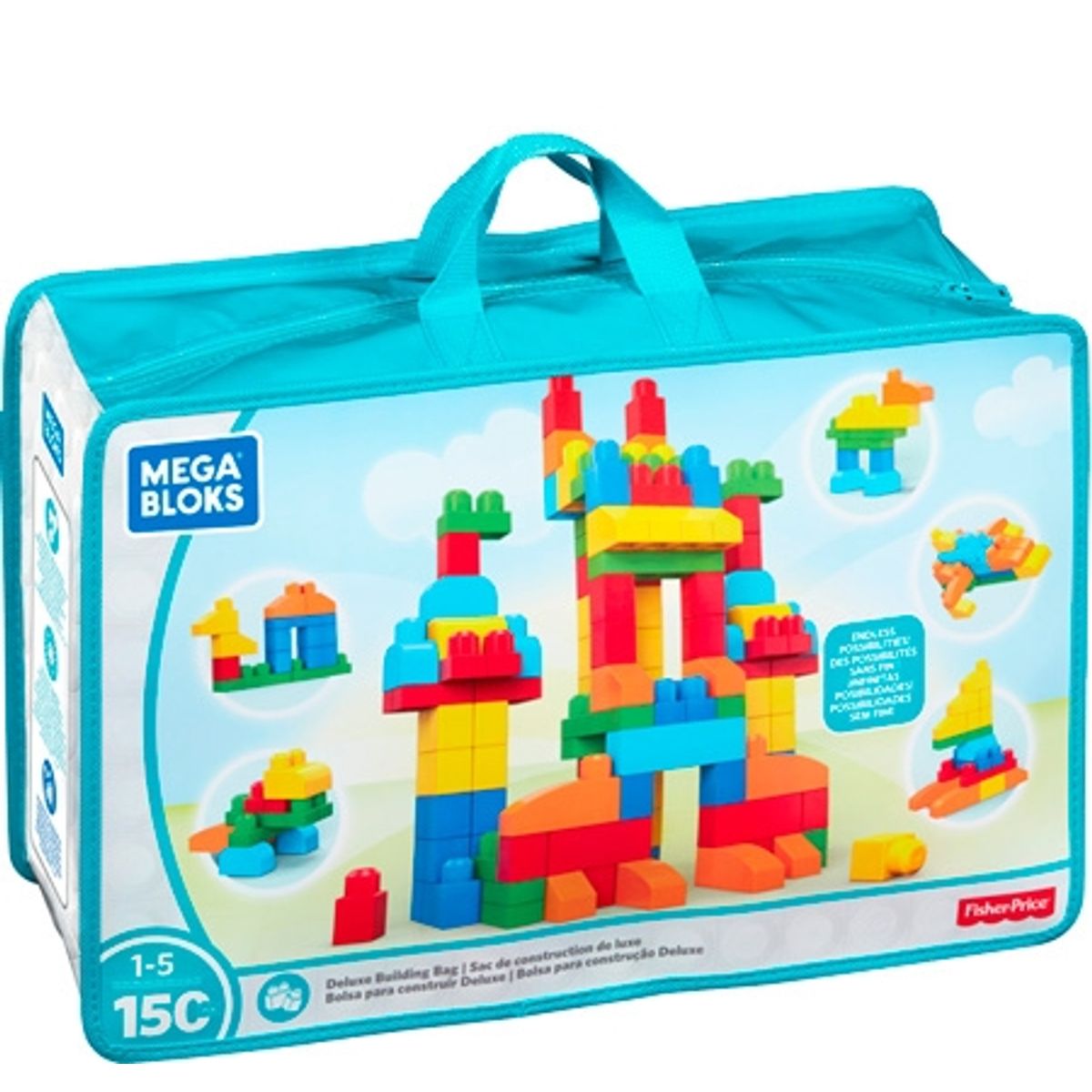 Mega Bloks Deluxe Sæt 150 stk