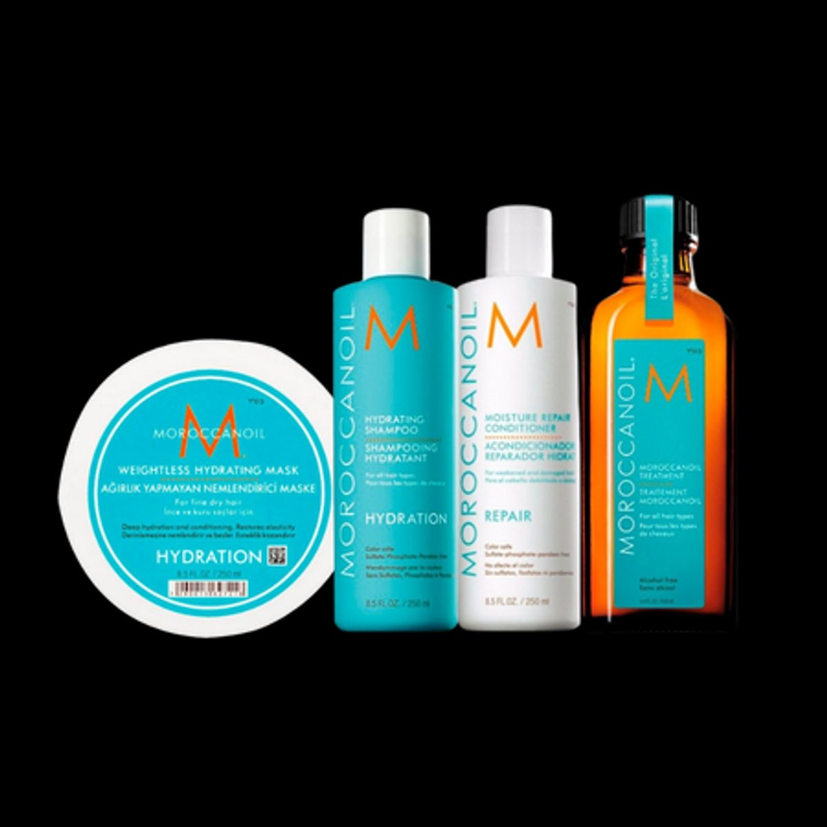 Moroccanoil Hårplejesæt 4 dele