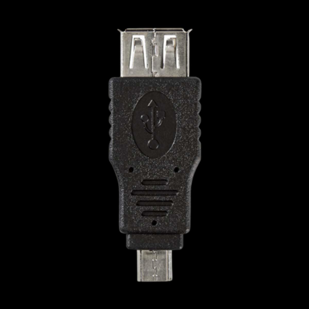 Nedis USB Micro-B Han til USB-A Hun Adapter