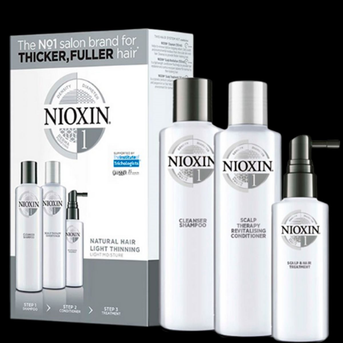 Nioxin Trial Kit System 1 - Naturligt Hår