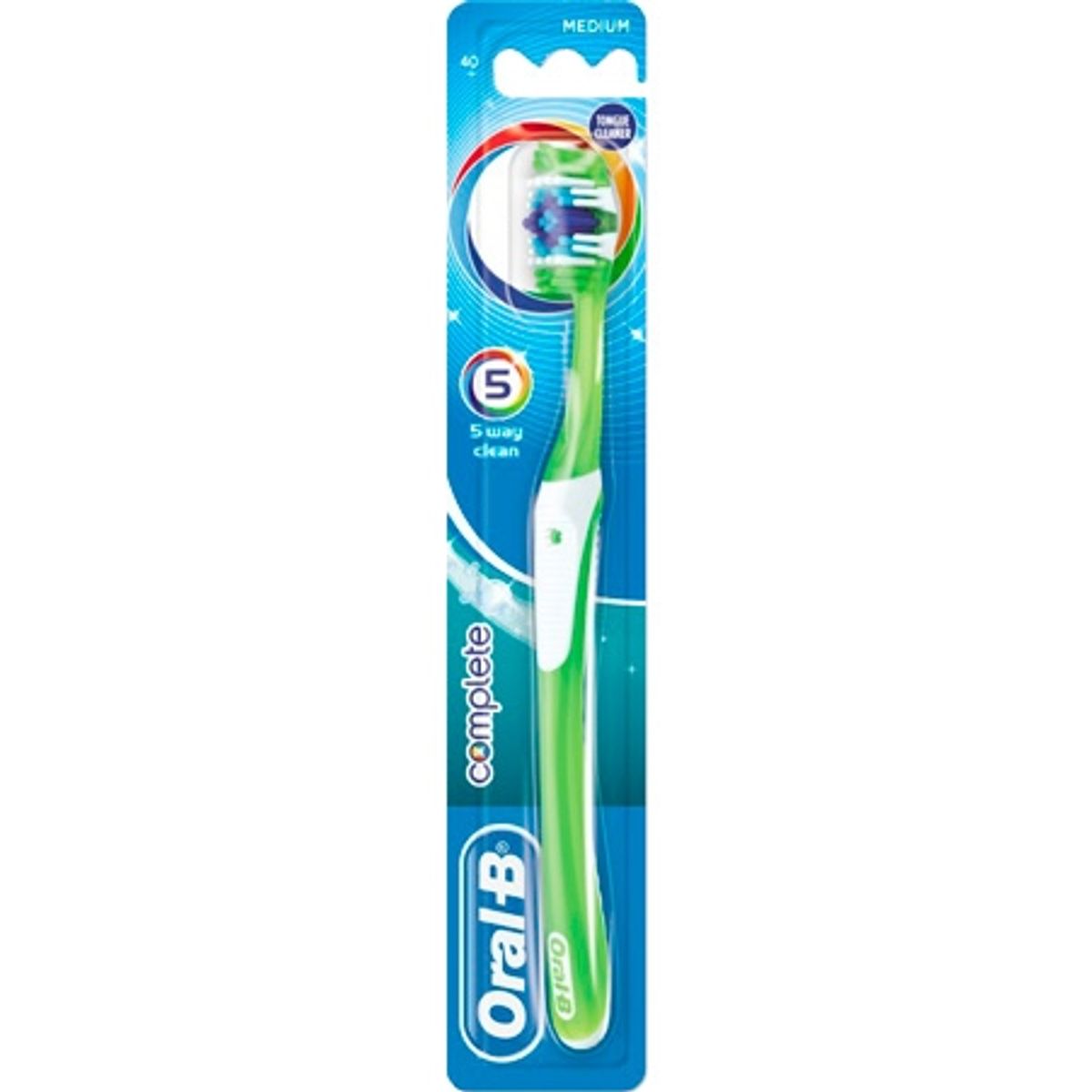 Oral-B Complete 5 Medium Tandbørste