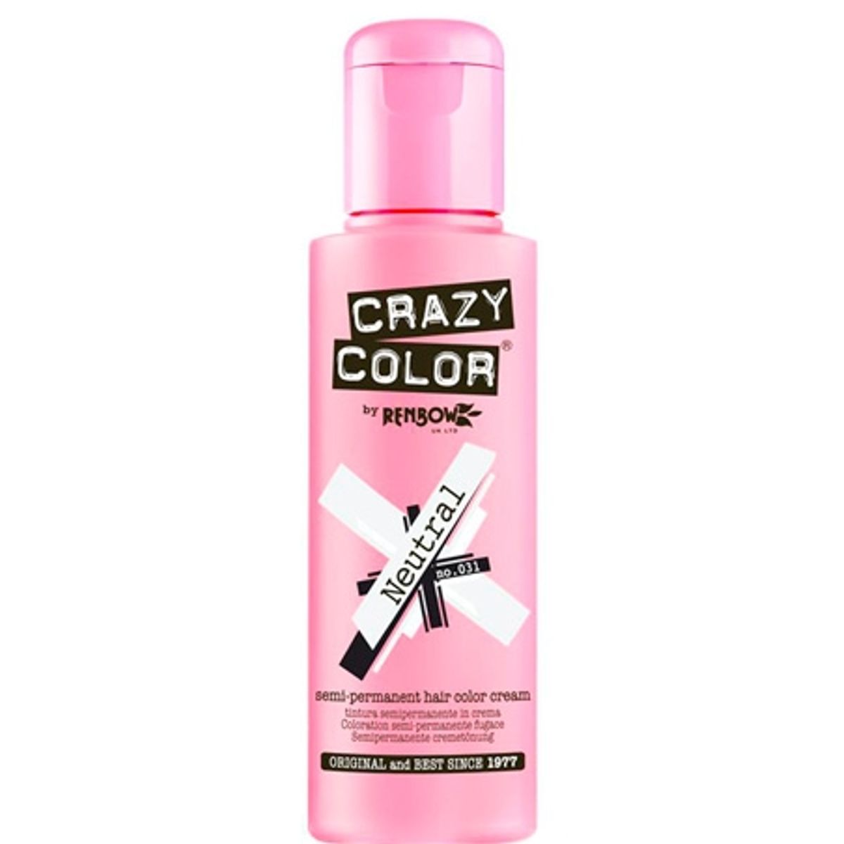 Renbow Crazy Color Semi-Permanent Hårfarve - 031 Neutral