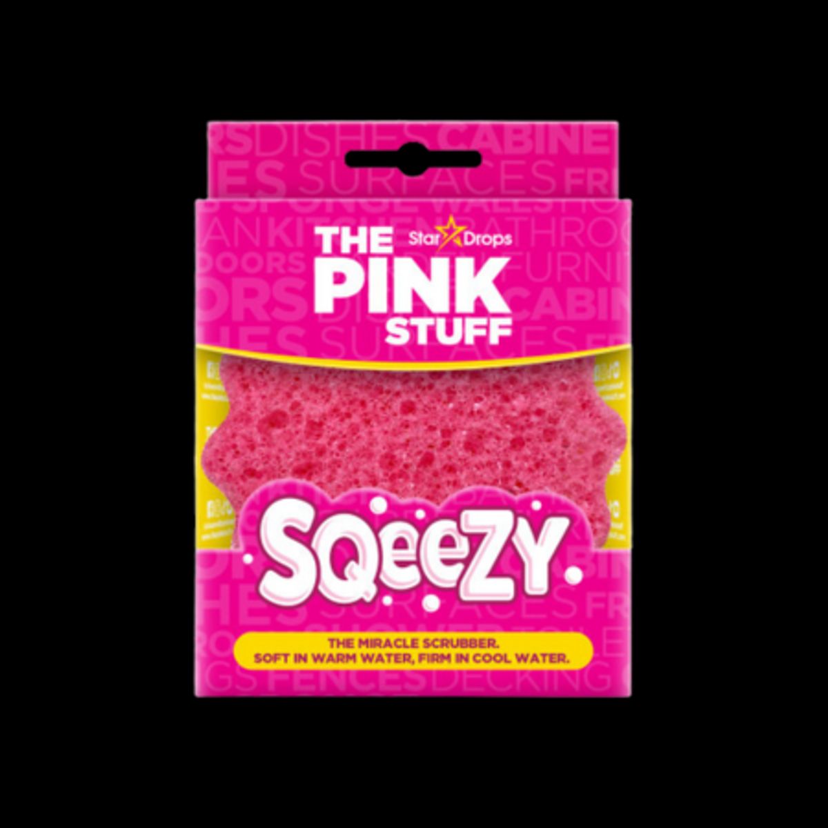 Stardrops The Pink Stuff Squeezy Scrubber