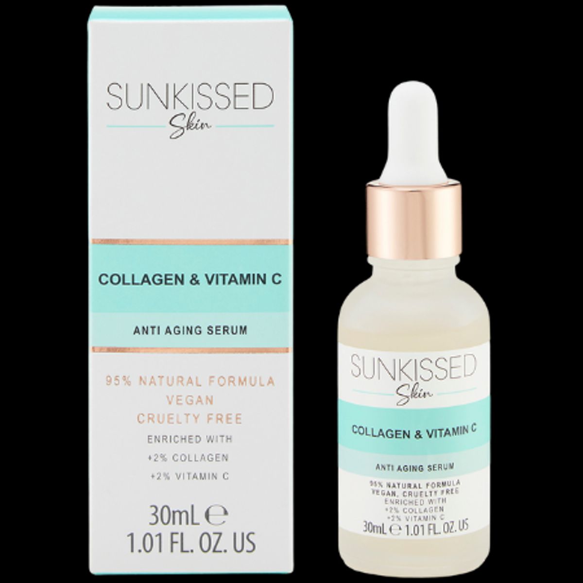 Sunkissed Skin Anti Aging Collagen + Vitamin C Ansigtsserum - 30ml