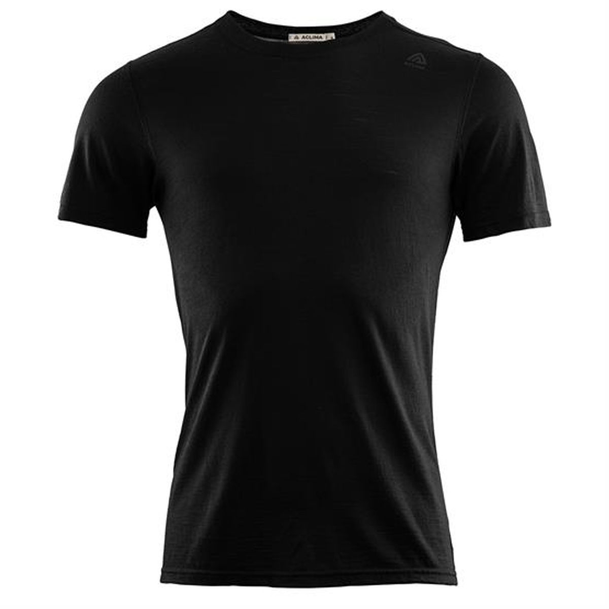 Aclima LightWool Undershirt Tee Mens, Jet Black