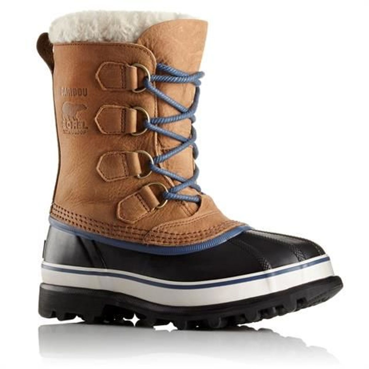 Sorel Caribou Wool Dame, Elk / Dark Mountain