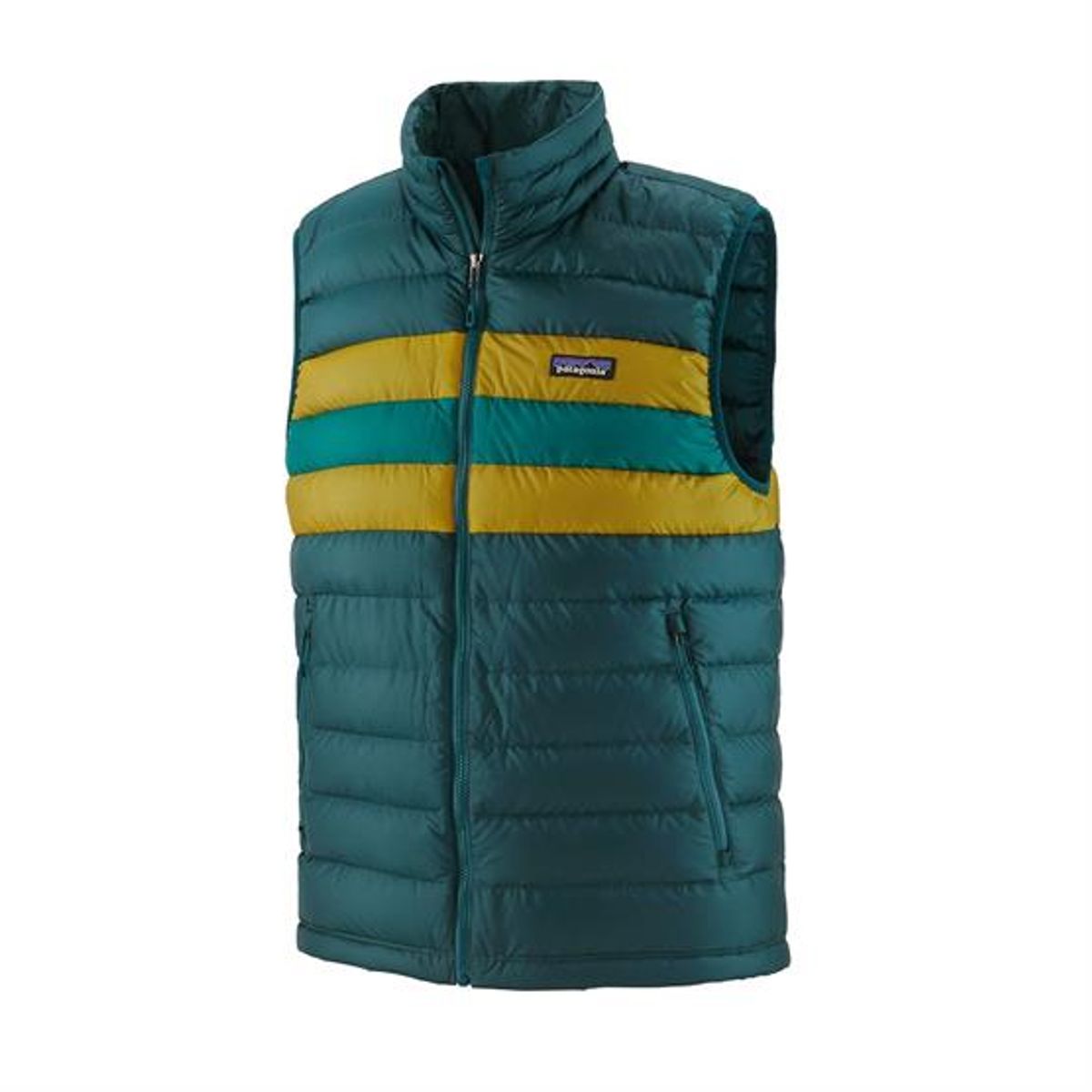 Patagonia Mens Down Sweater Vest, Dark Borealis Green