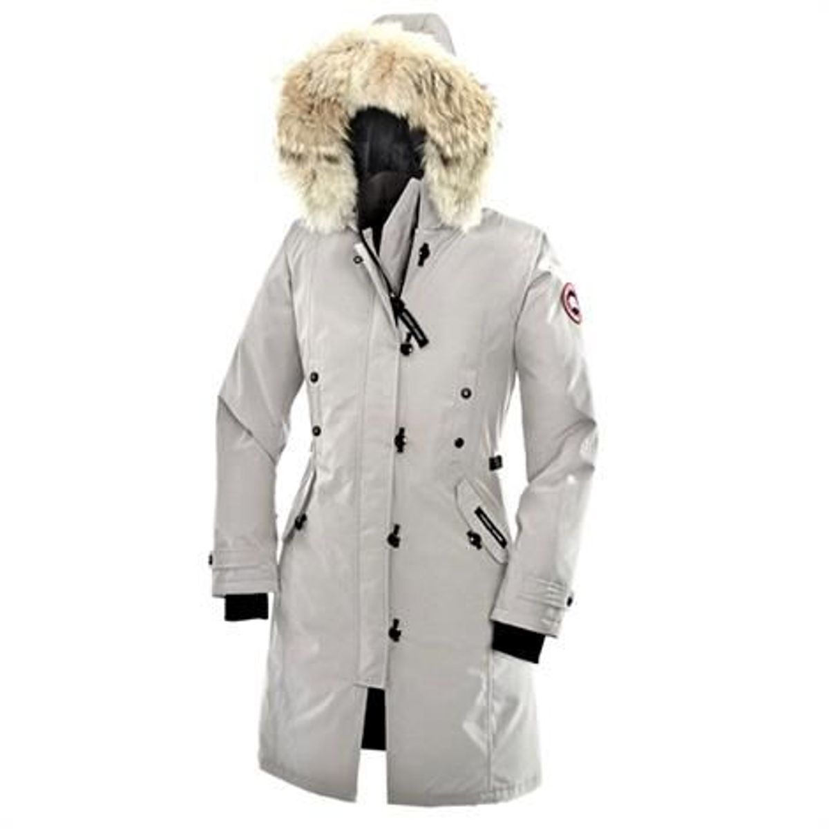 Canada Goose Ladies Kensington Parka, Light Grey