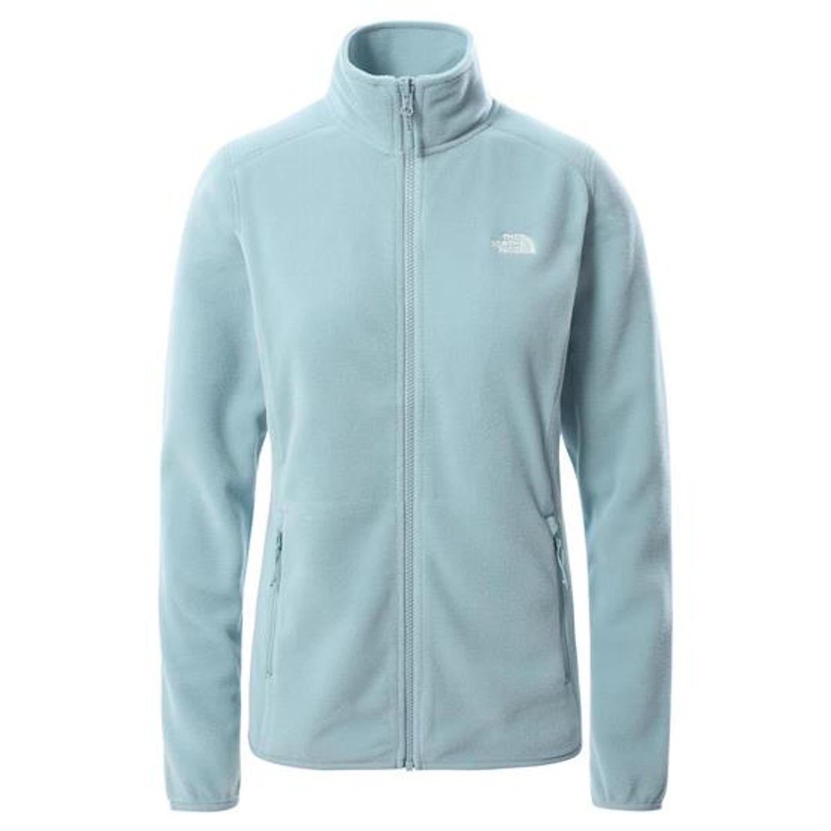 The North Face Womens 100 Glacier Full Zip, Tourmaline Blue