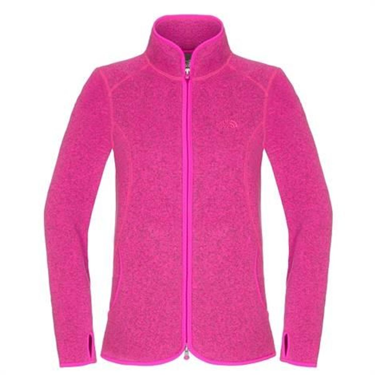 The North Face Womens Crescent Point Full Zip, Azalea Pink