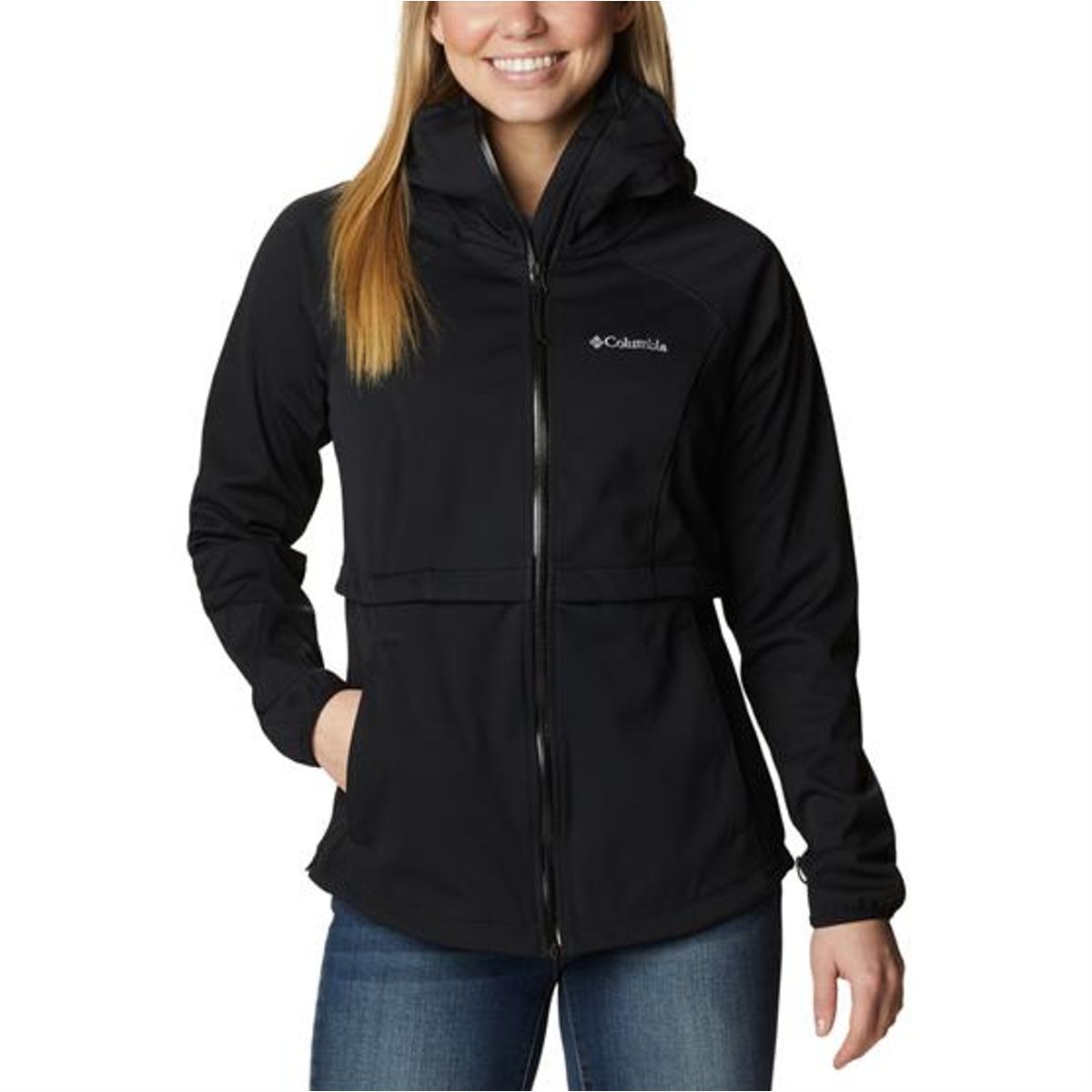 Columbia Canyon Meadows Softshell Jacket Womens, Black