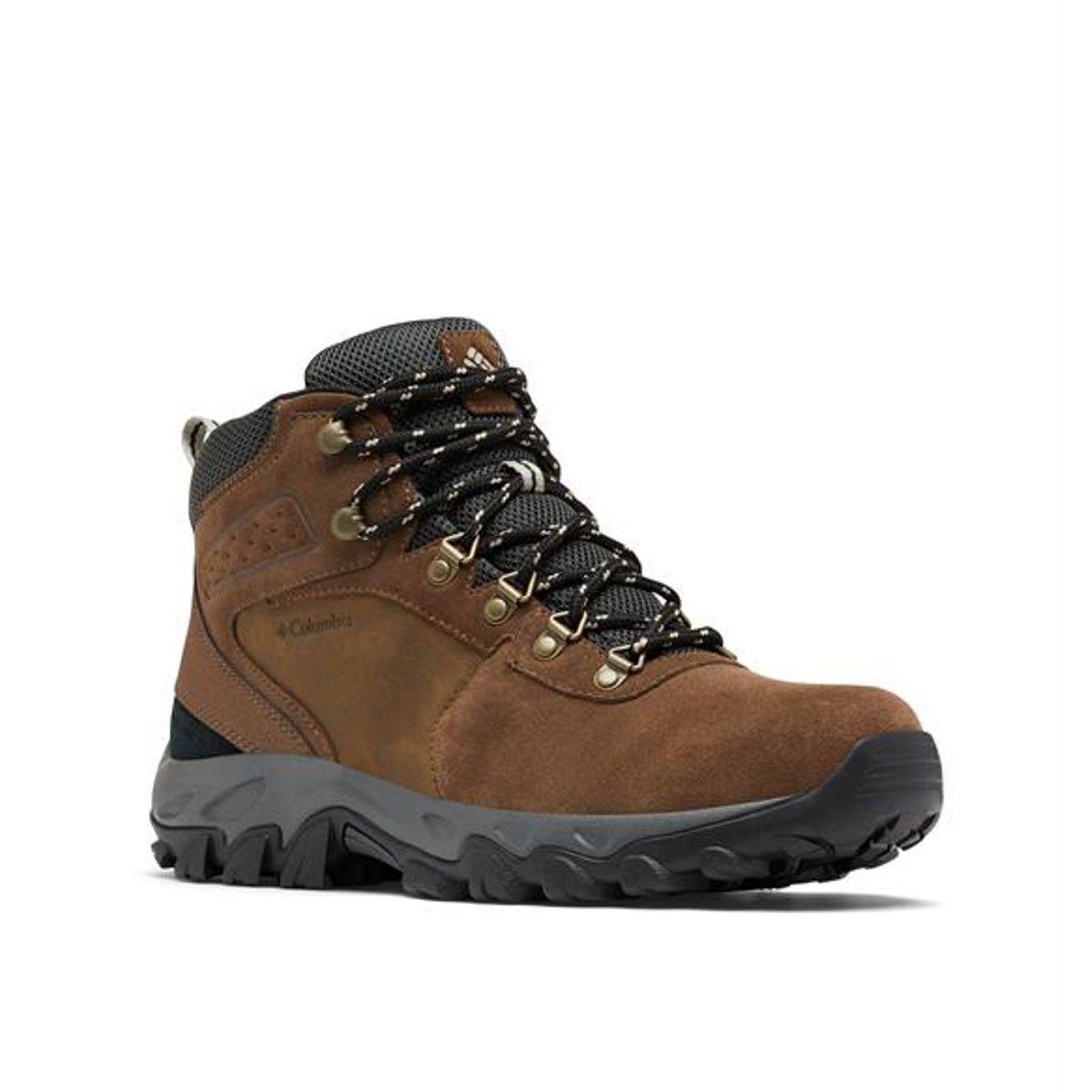 Columbia Newton Ridge Plus II Suede WP Mens, Dark Brown