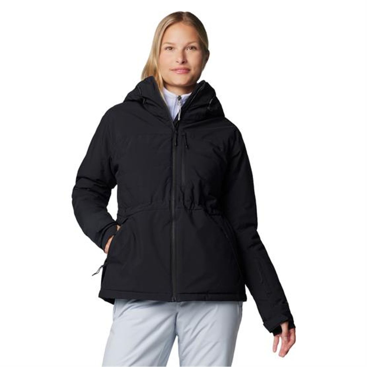 Columbia Powdered Peak Insulated Jacket Womens, Black