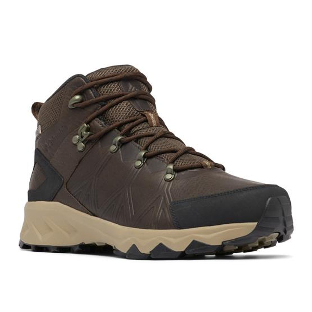 Columbia Peakfreak II Mid Outdry Leather Mens, Cordovan / Black