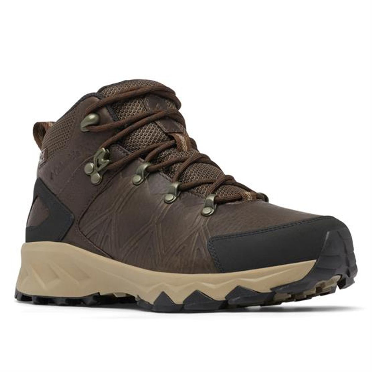 Columbia Peakfreak II Mid Outdry Leather Womens, Cordovan / Black