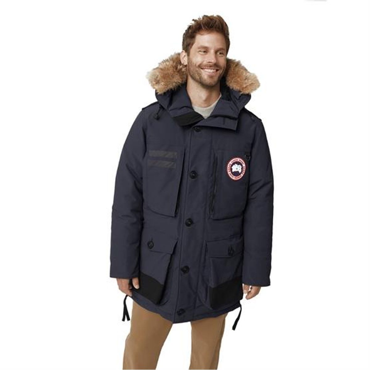 Canada Goose Mens Macculloch Parka, Navy