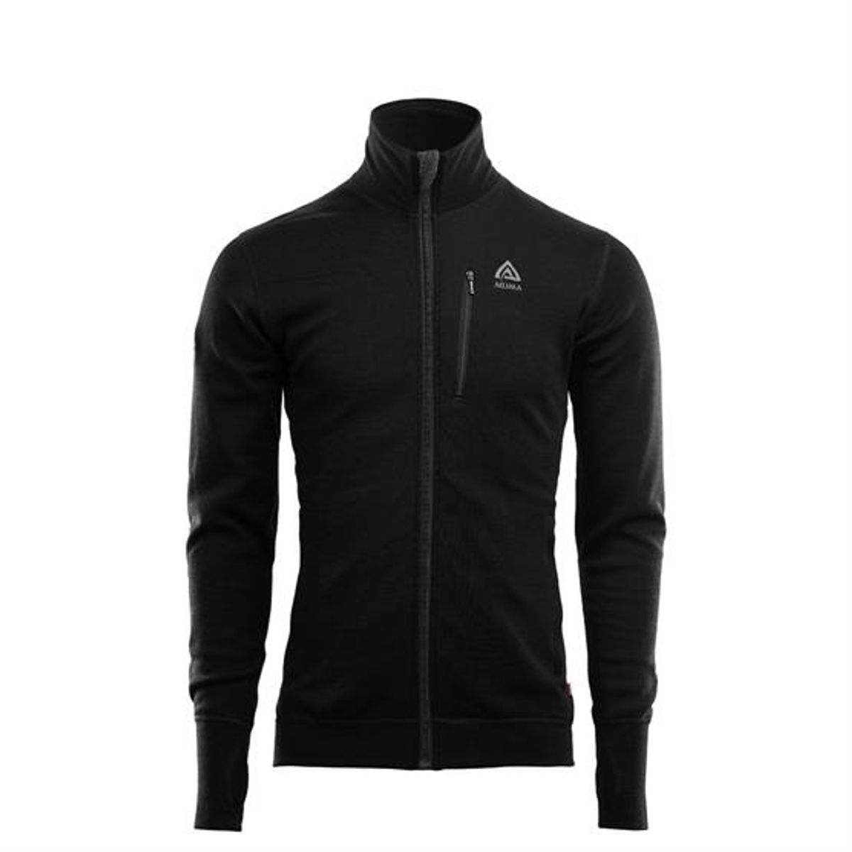 Aclima DoubleWool Jacket Mens, Jet Black / Marengo