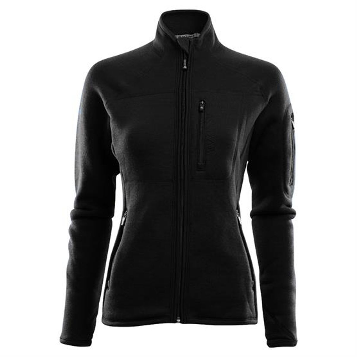 Aclima FleeceWool Jacket Womens, Jet Black