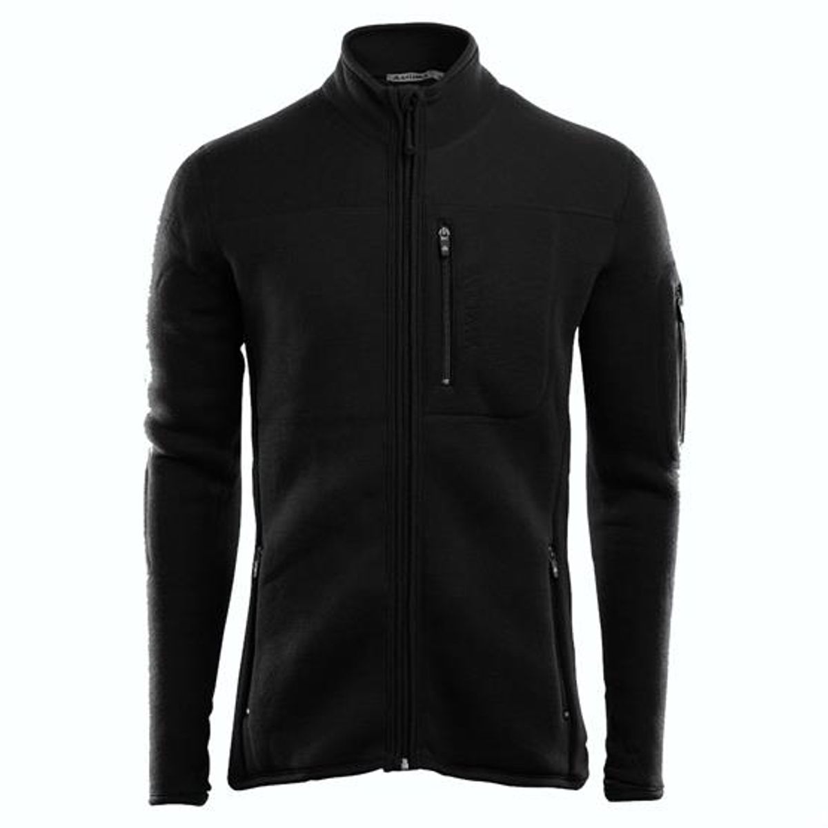 Aclima FleeceWool Jacket Mens, Jet Black