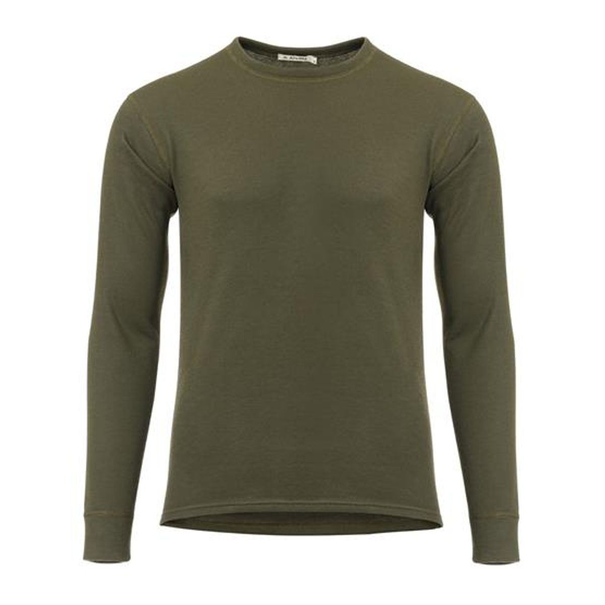 Aclima WoolTerry Crewneck Man, Olive Night