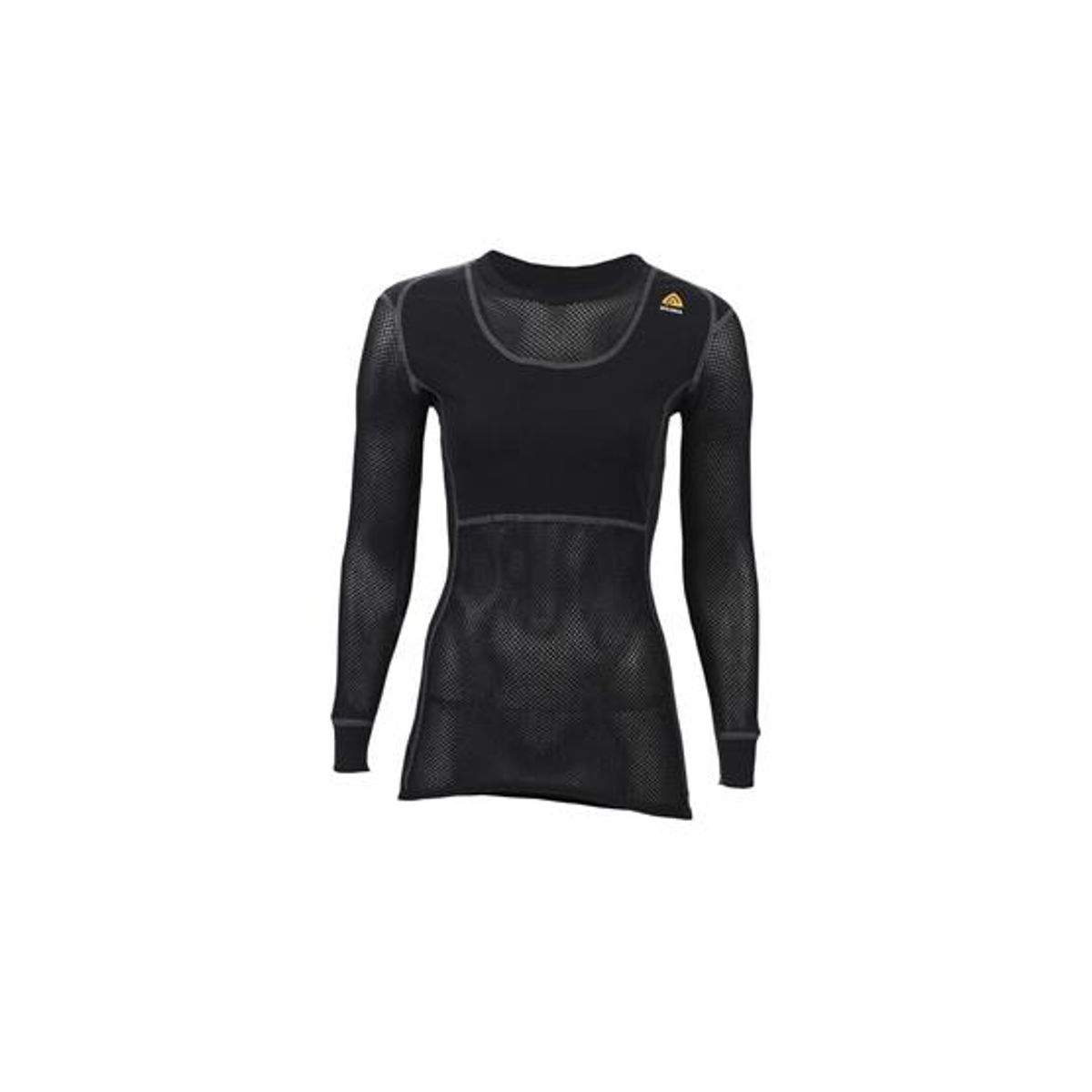 Aclima Woolnet Crew Neck Womens, Jet Black