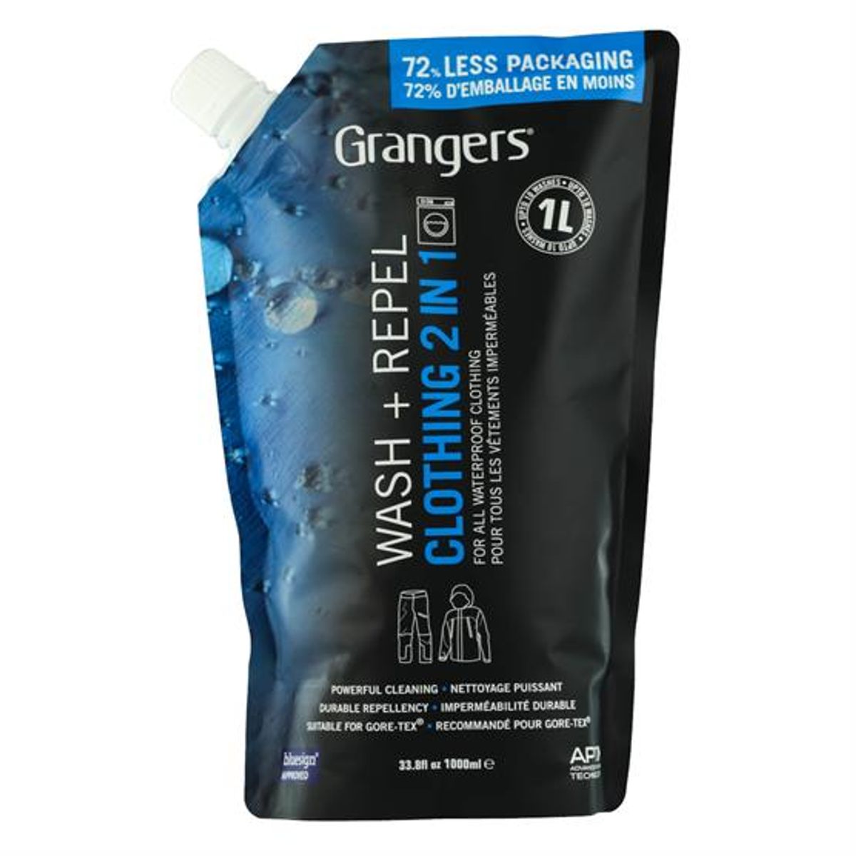 Grangers Wash and Repel Clothing 2-in-1 1L