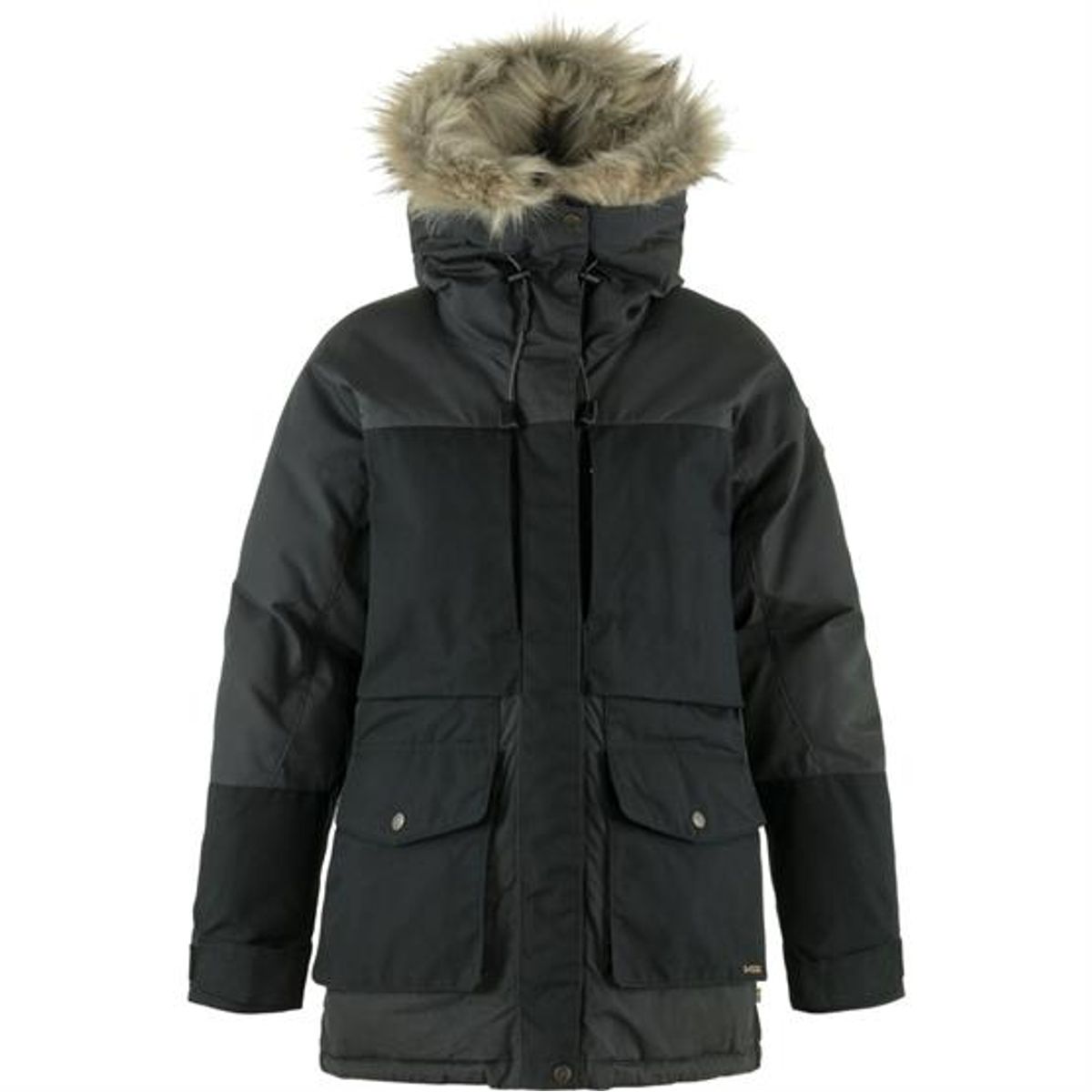 Fjällräven Polar Expedition Parka Womens, Iron Grey / Black