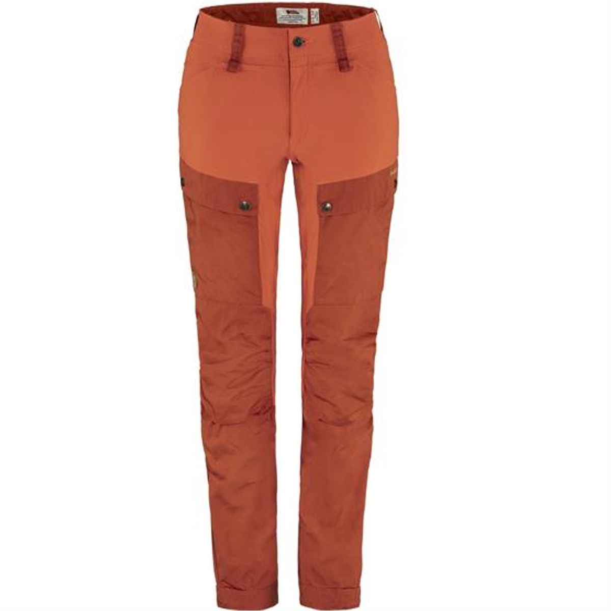 Fjällräven Keb Trousers Curved Womens, Cabin Red / Rowan Red