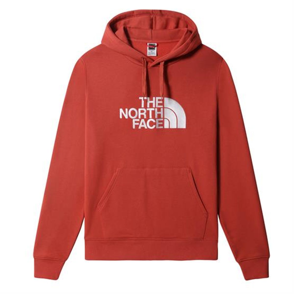 The North Face Mens Drew Peak Pullover Hoodie, Tandori Spice Red