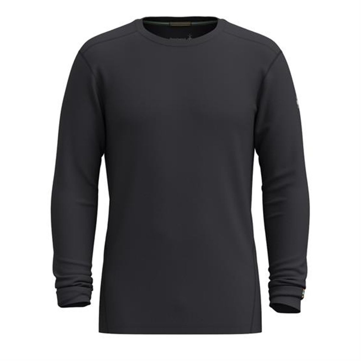 Smartwool Mens Classic All-Season Merino Base Layer Crew, Black