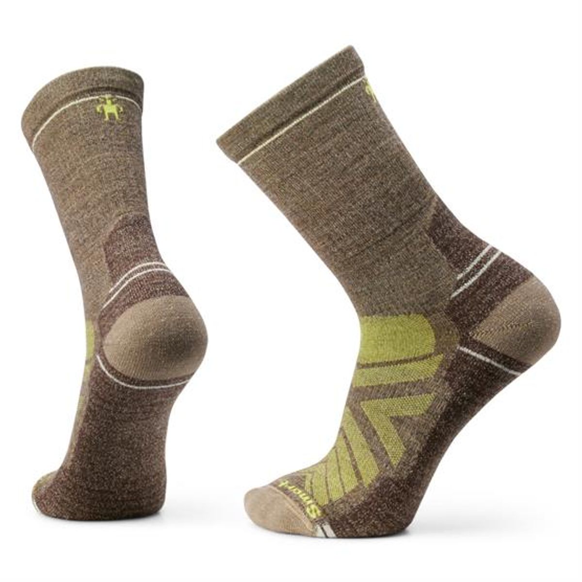 Smartwool Hike Light Cushion Crew Socks, Military Olive