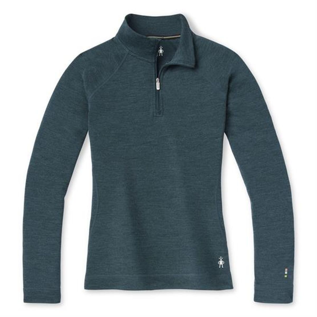 Smartwool Womens Thermal Merino Base Layer 1/4 Zip, Twilight