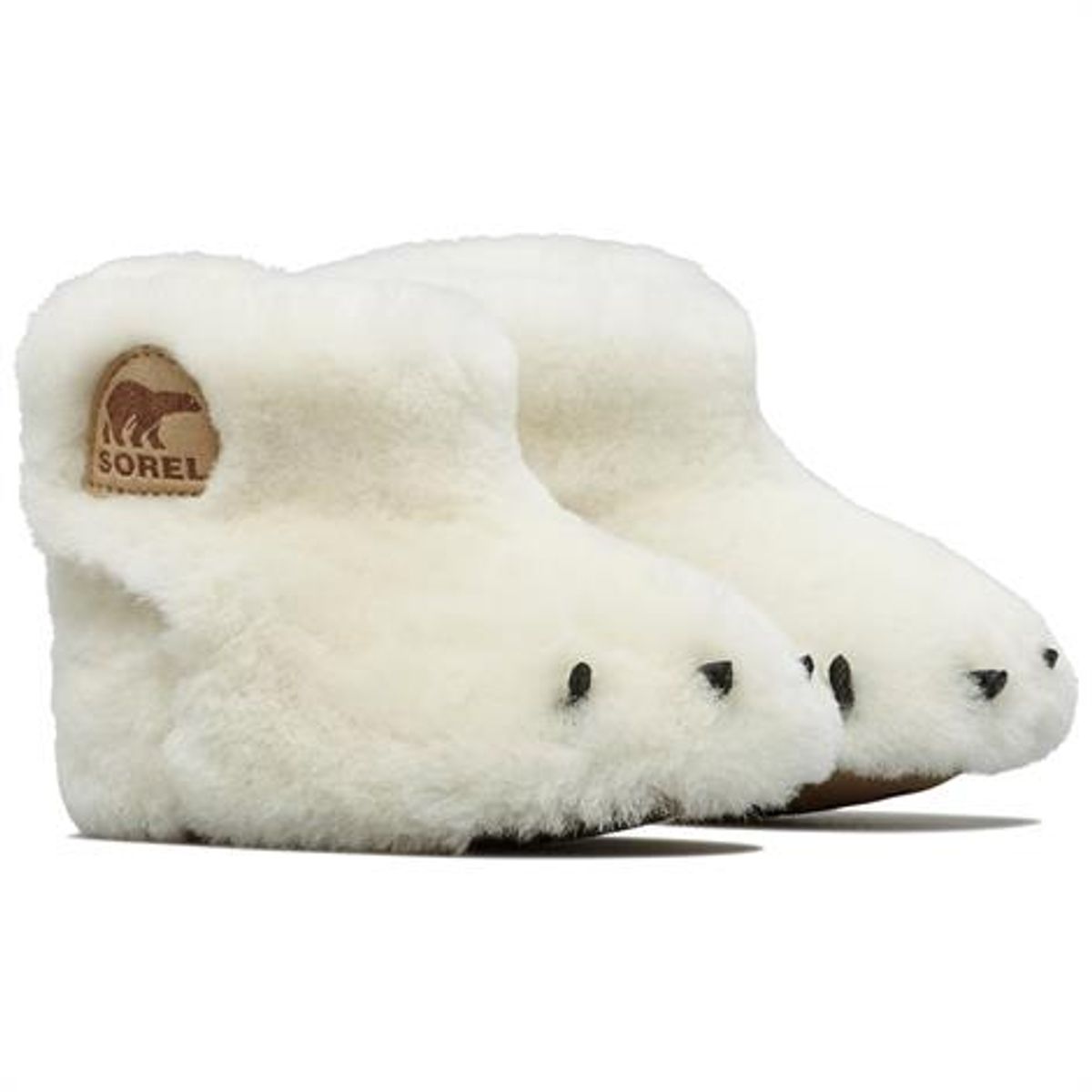 Sorel Bear Paw Slipper Kids, Sea Salt / Beach