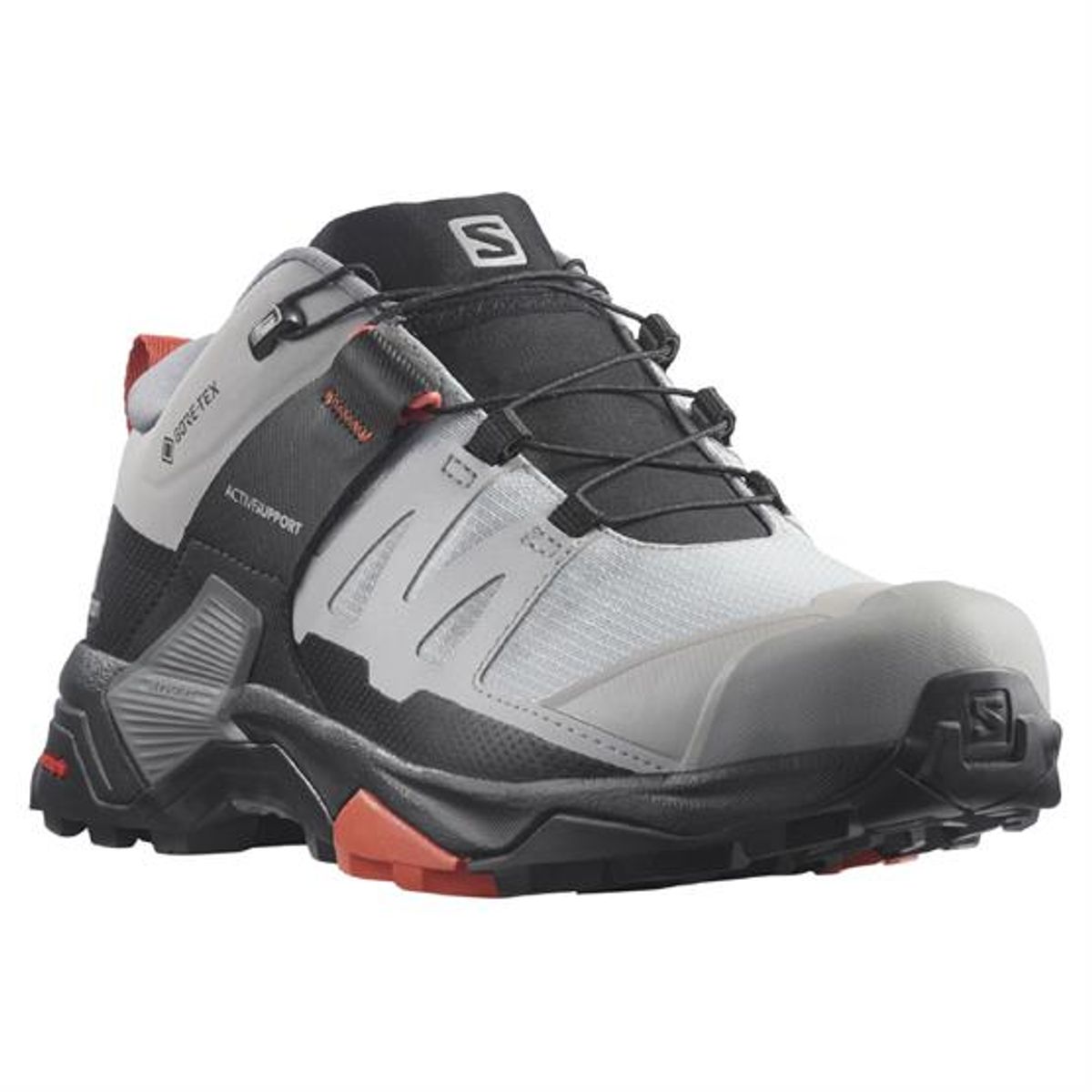 Salomon X Ultra 4 Wide GTX Womens, Alloy / Quiet Shade