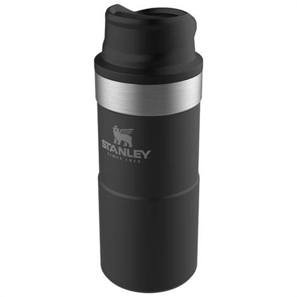 Stanley Trigger-Action Travel Mug 0,35L, Matte Black