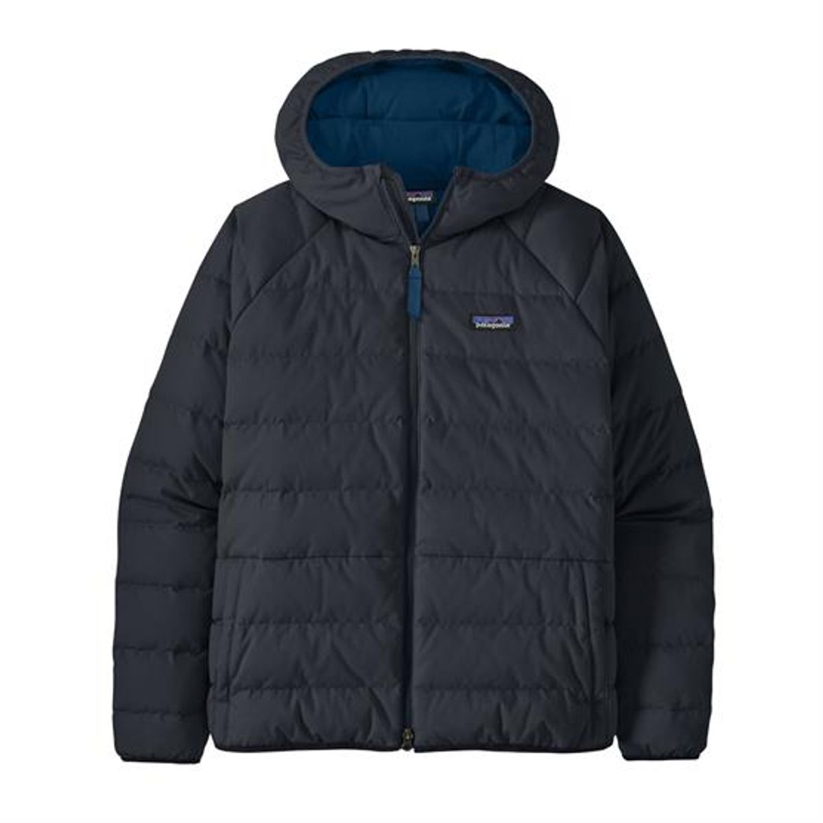 Patagonia Mens Cotton Down Jacket, Pitch Blue