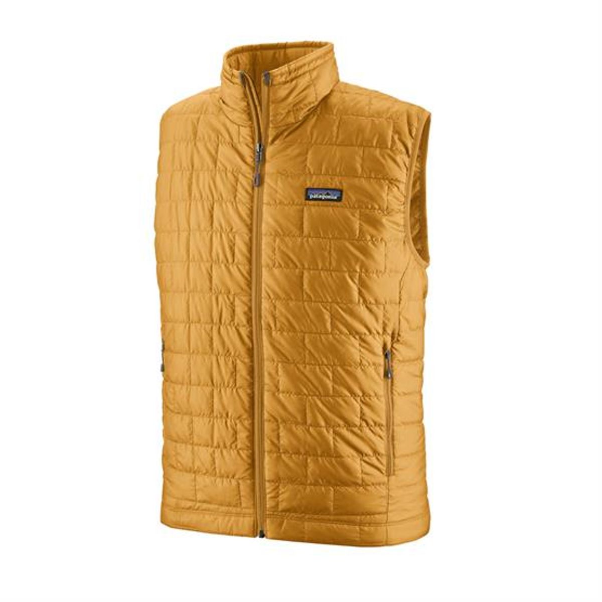 Patagonia Mens Nano Puff Vest, Pufferfish Gold