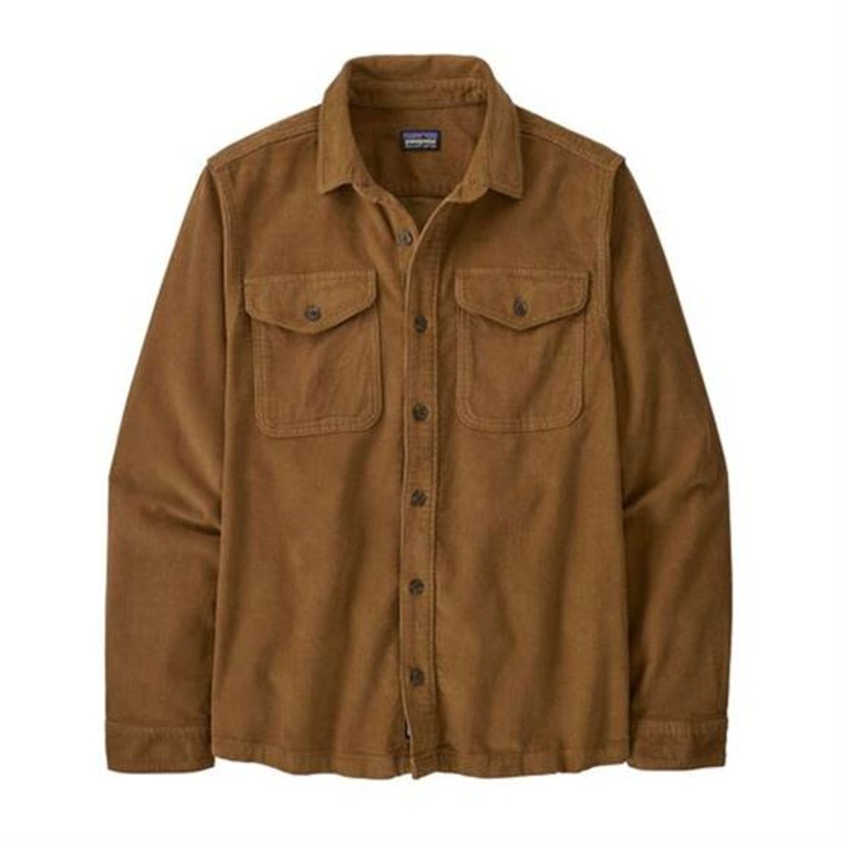 Patagonia Mens Corduroy Shirt, Coriander Brown