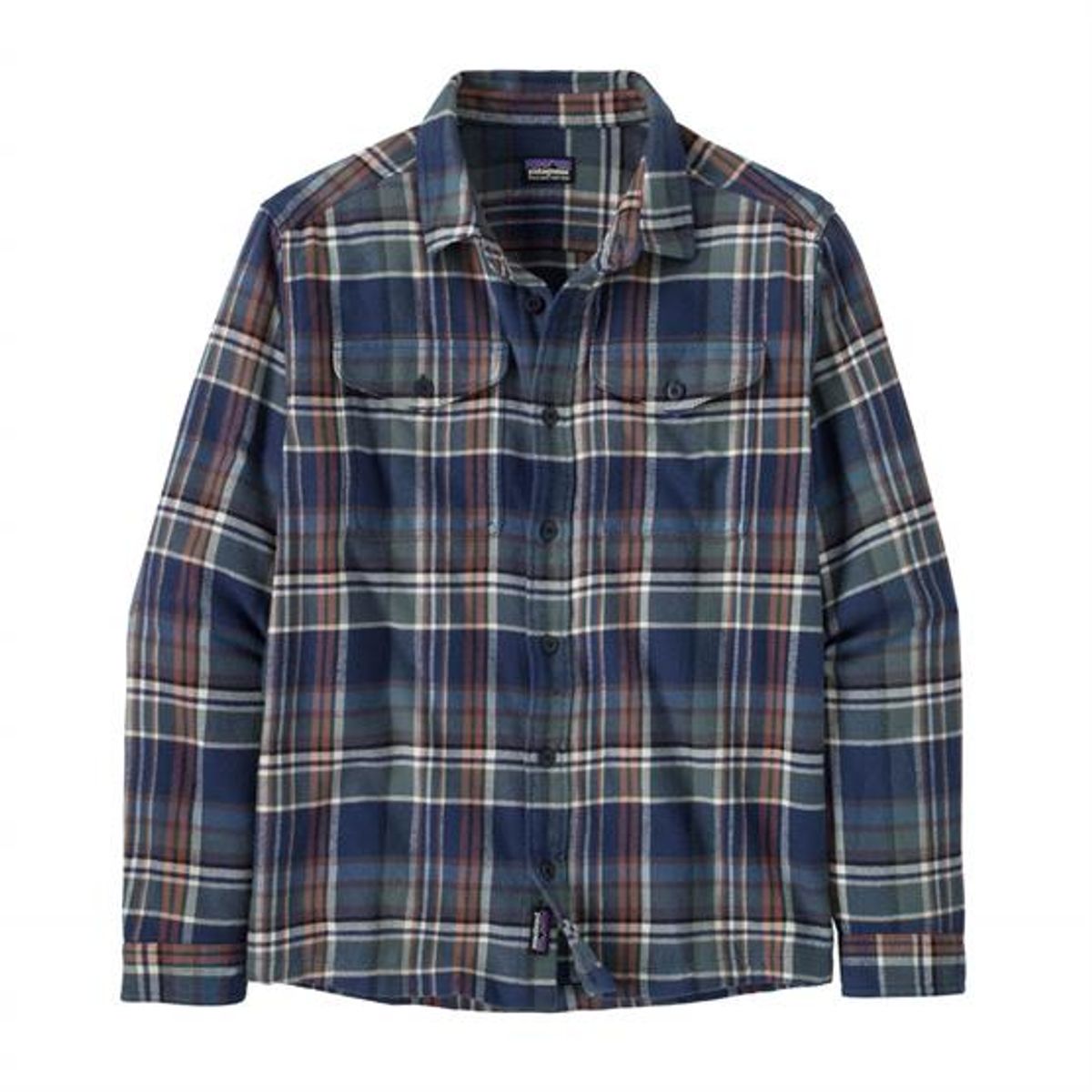 Patagonia Mens Fjord Flannel Shirt, Adventurer / New Navy