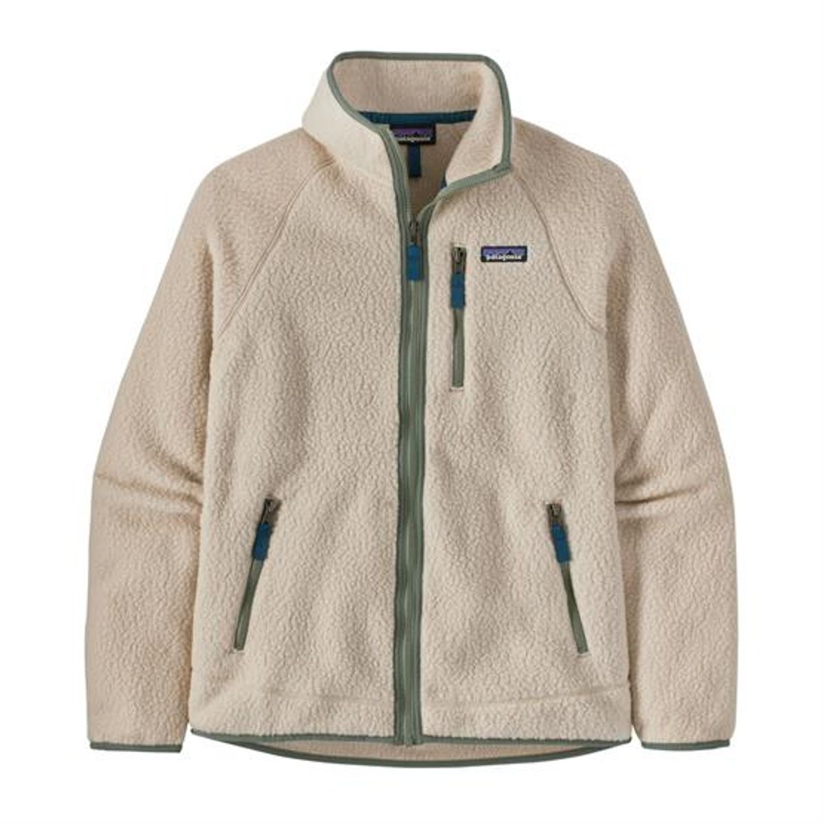 Patagonia Mens Retro Pile Jacket, Dark Natural