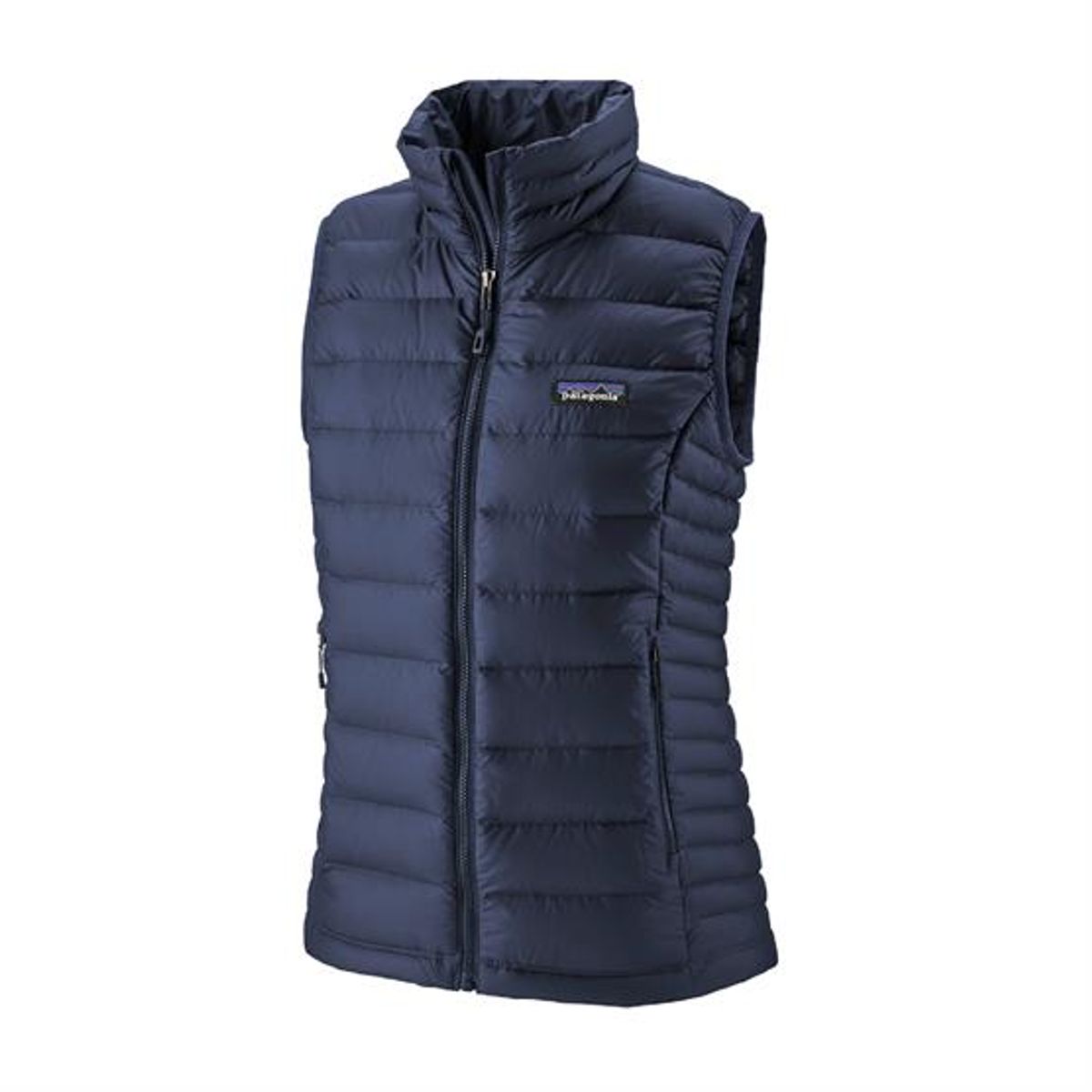 Pataganio Womens Down Sweater Vest, Classic Navy