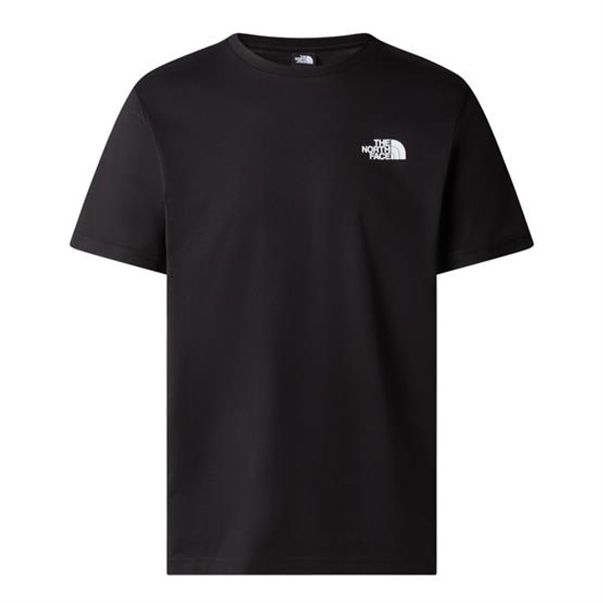 The North Face Mens S/S Red Box Tee, Black