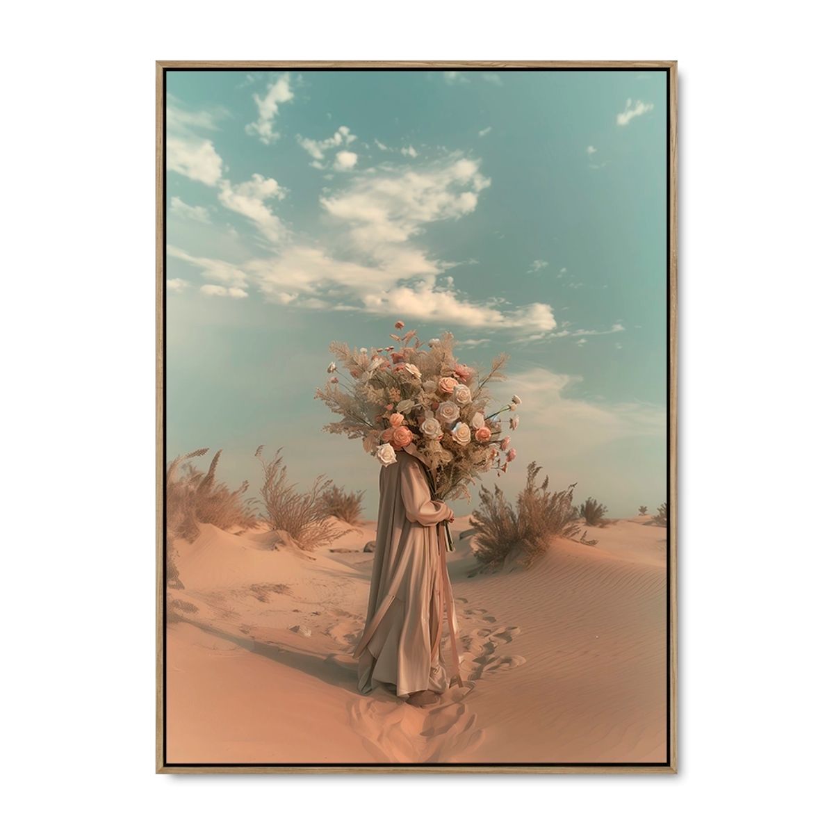 Desert Bloom - 60x80 cm. - Ege ramme