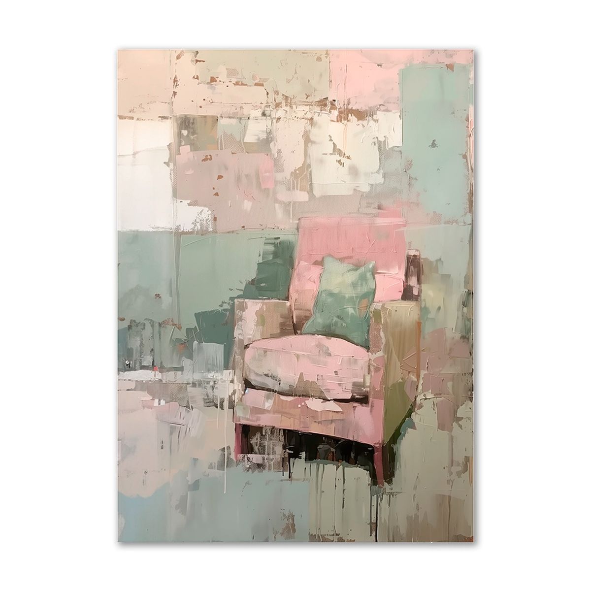 Rosy Seat - 60x80 cm. - Ingen