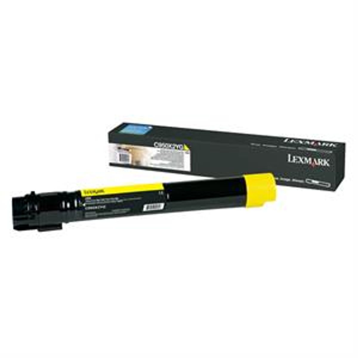 Gul lasertoner - Lexmark C950 - 24.000 sider