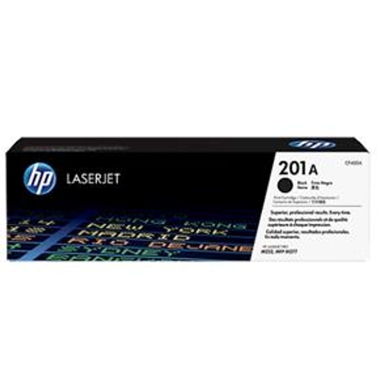 Sort lasertoner - HP 201A - 1.500 sider