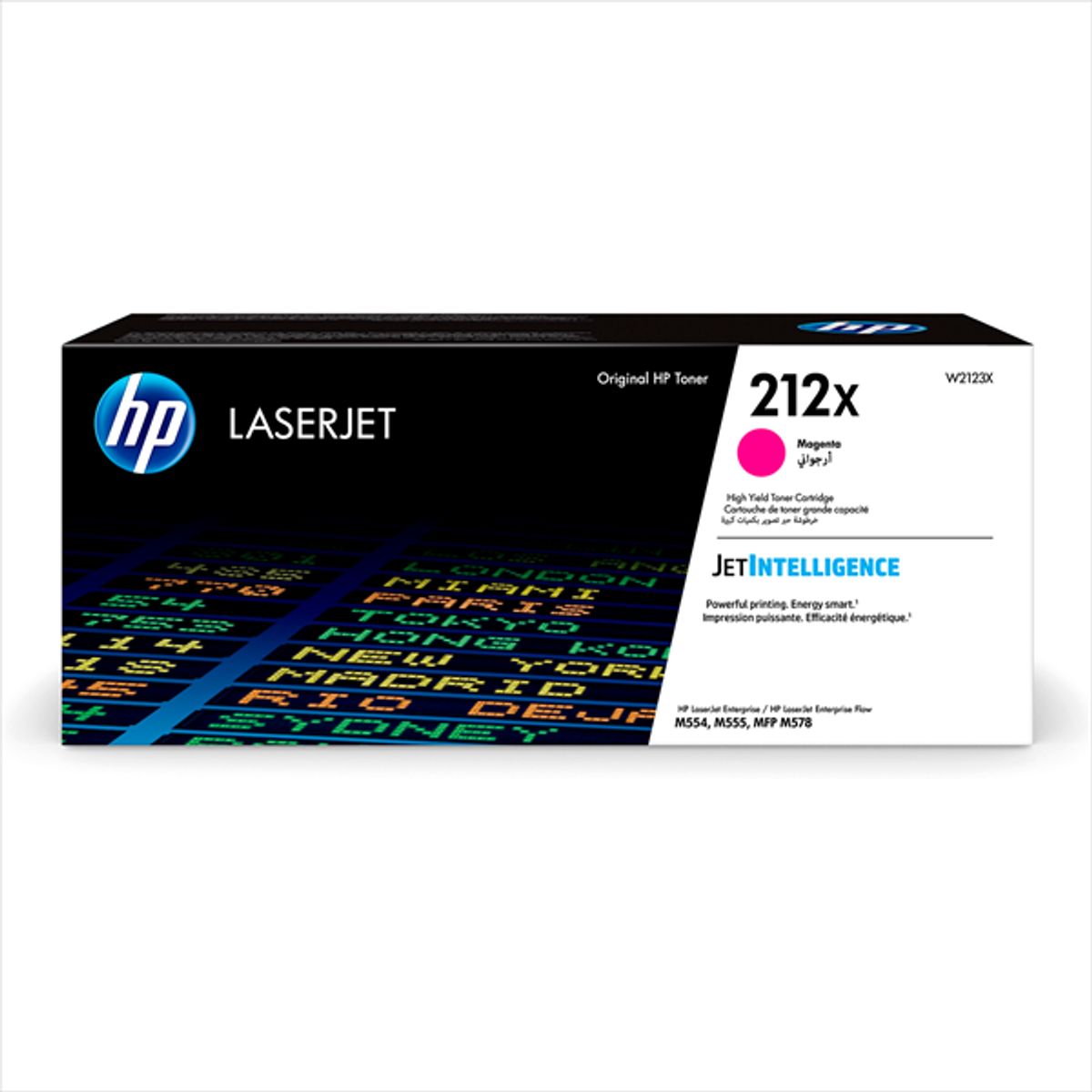 Magenta lasertoner - HP nr.212X - 10.000 sider