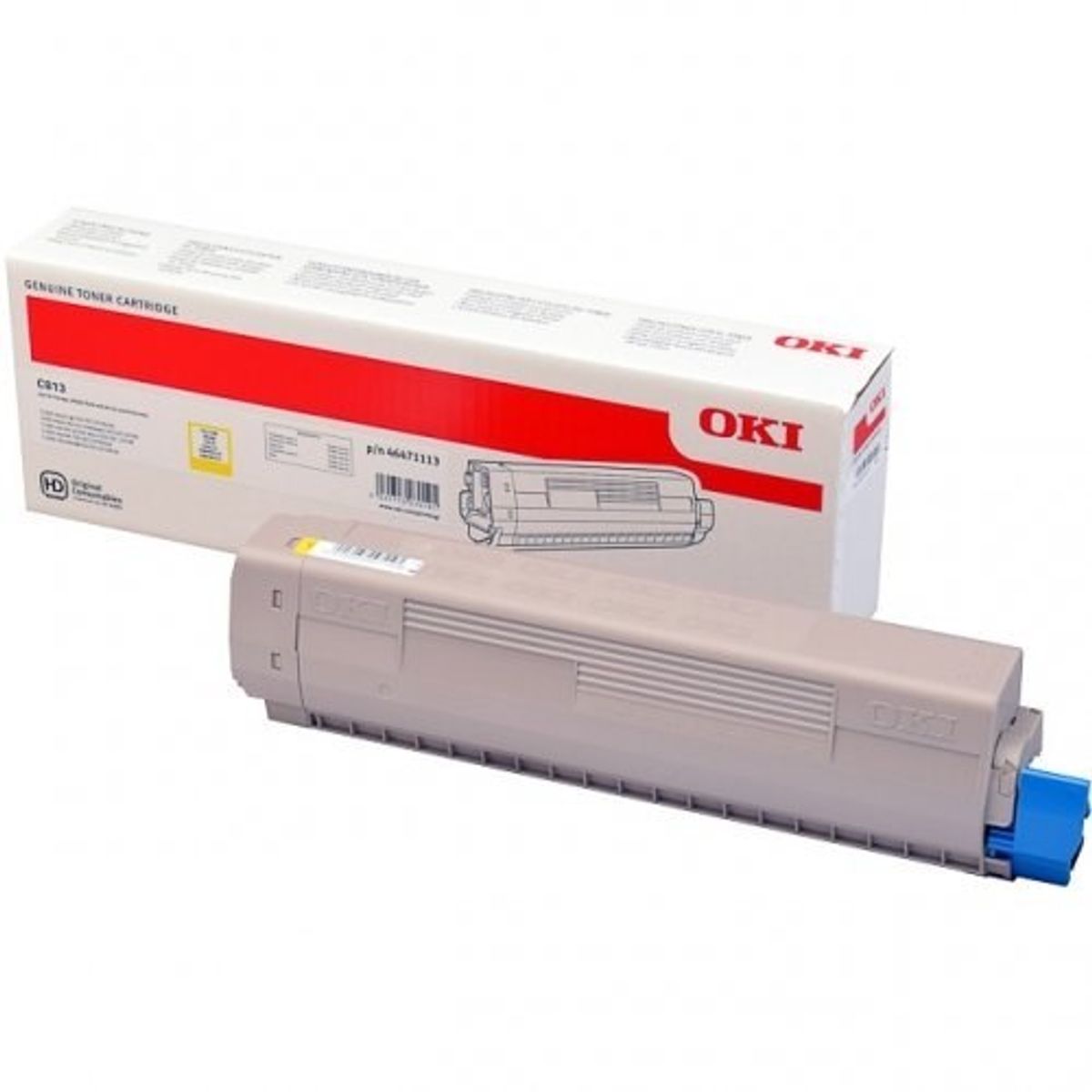 Gul lasertoner 46471113 - OKI - 5.000 sider.