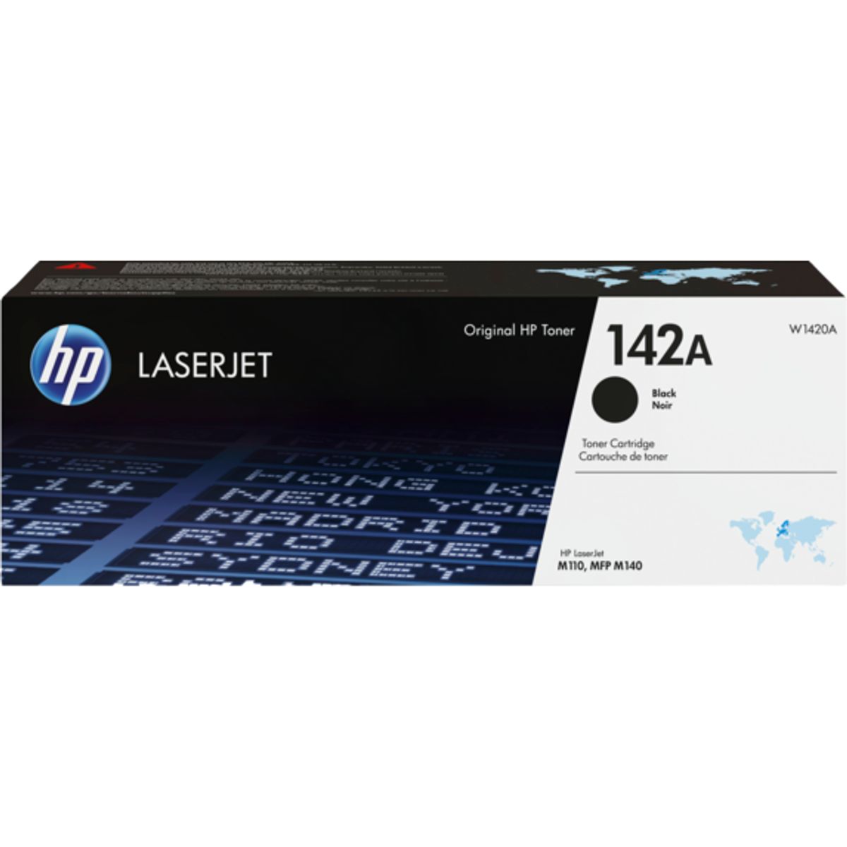 Sort lasertoner - HP 142A - 950 sider