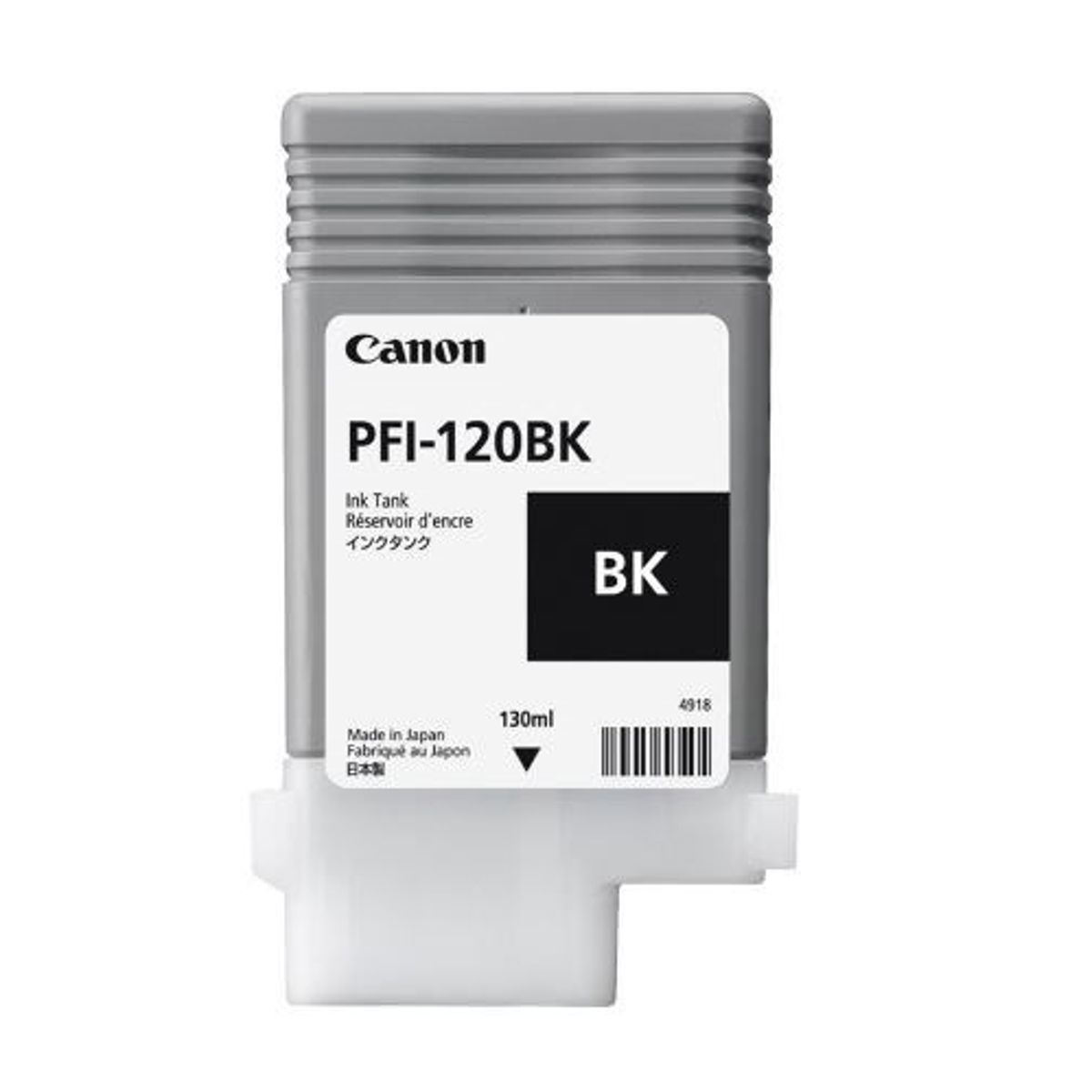 Sort blækpatron PFI-120BK - Canon - 130ml.